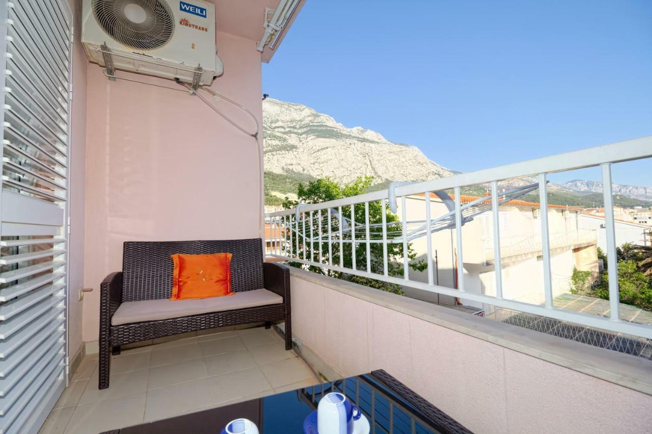 Apartman Laura Galileo Blizu Centra I Plaze Makarska Exterior photo